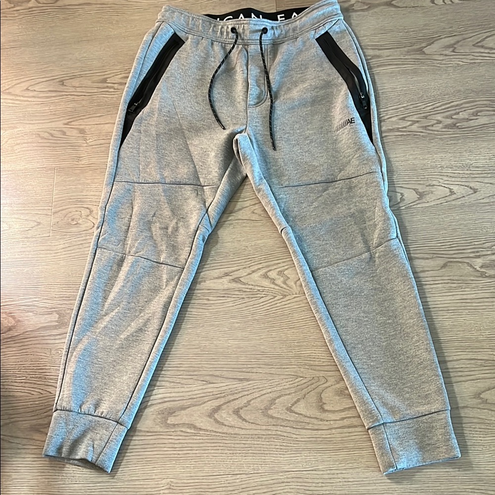 American Eagle Men's Gray Sweatpants